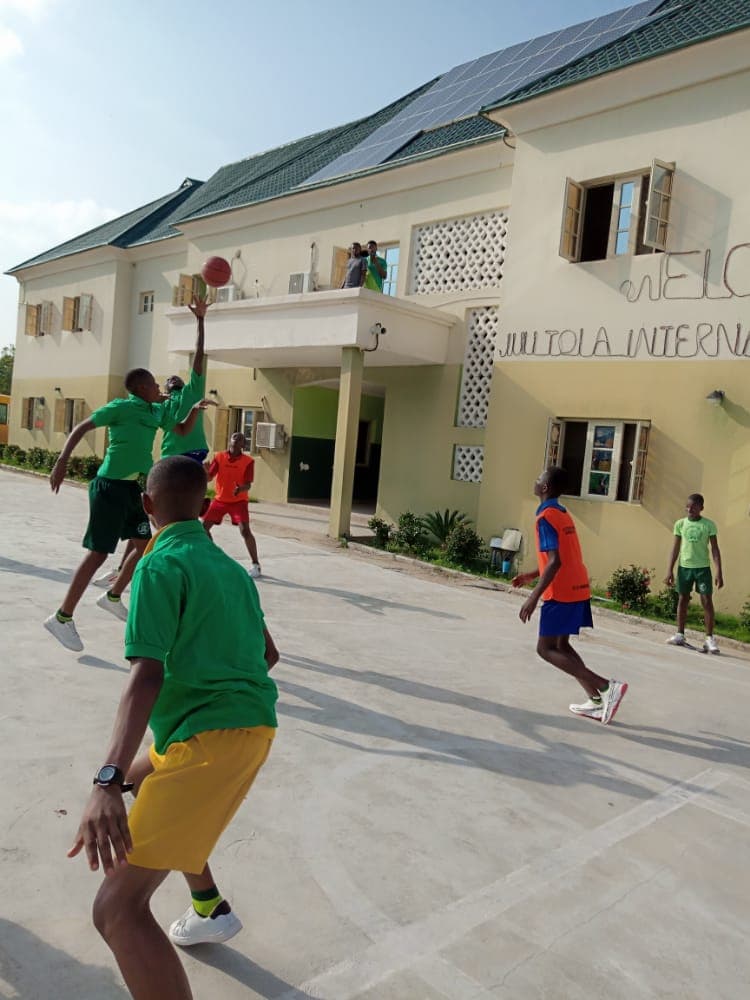 Students Playing Games